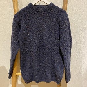 John Dolan Donegal Sweater (note damage)